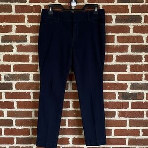 LOFT Outlet Skinny Ankle Pants Navy Blue Size 4